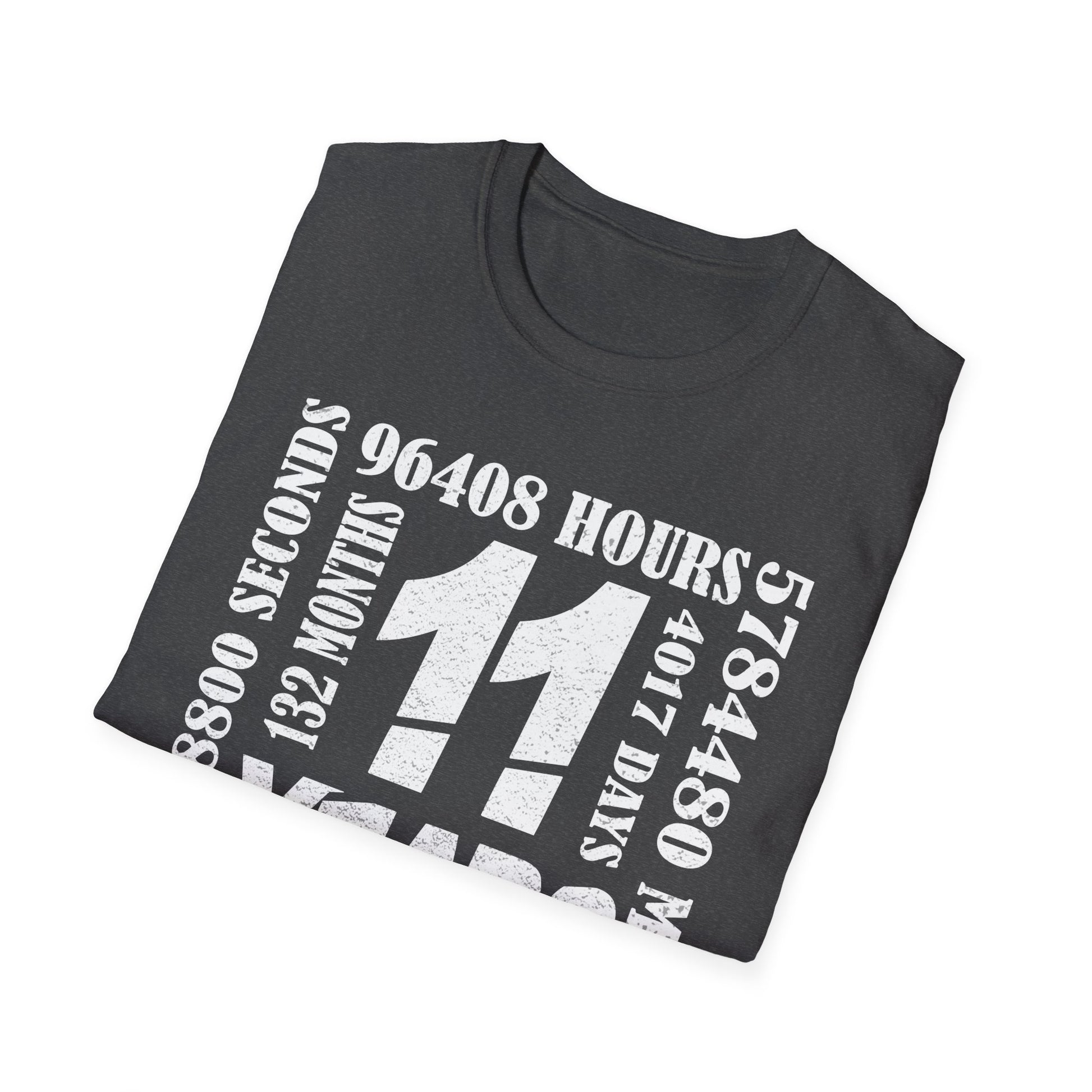 11 Years 132 Months Of Being Awesome 11th Birthday Unisex T-Shirt