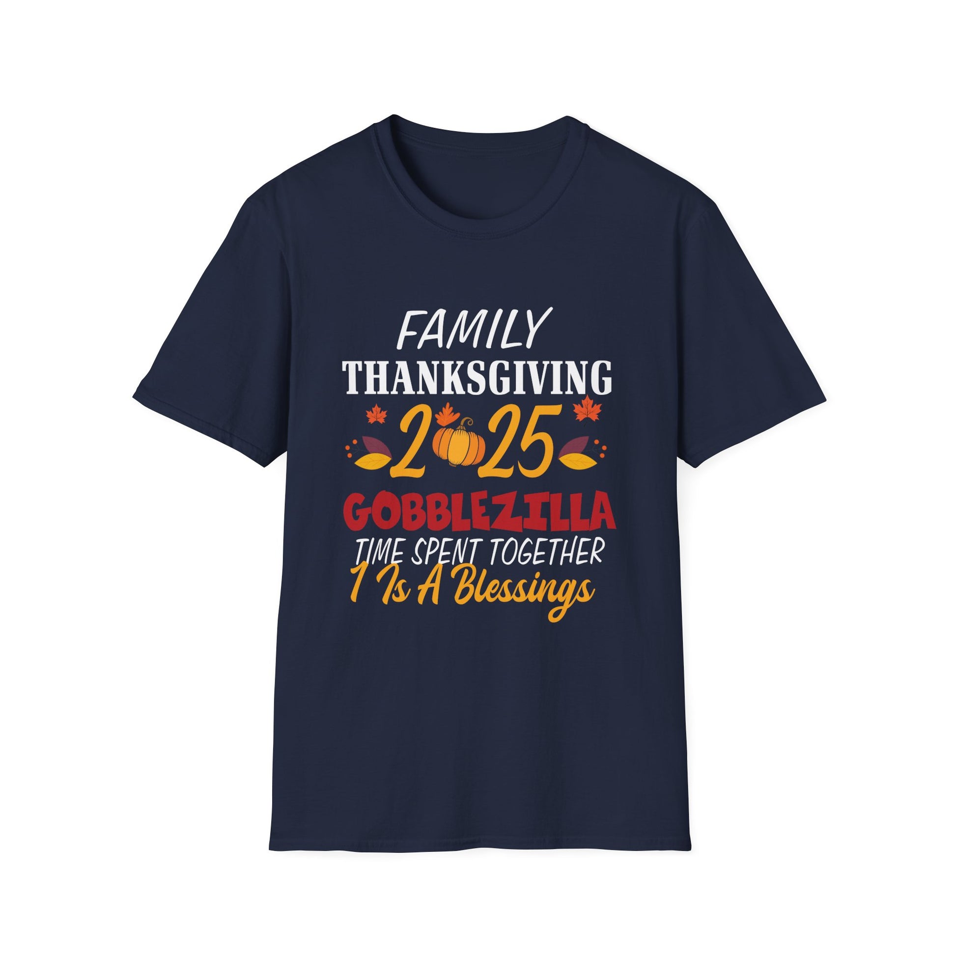 Thanksgiving Family T-Shirt | Gobblezilla 2025