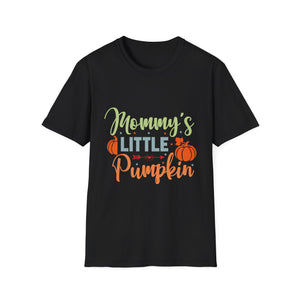 Mommy's Little Pumpkin Kids T-Shirt — Cute Fall Halloween Baby Tee