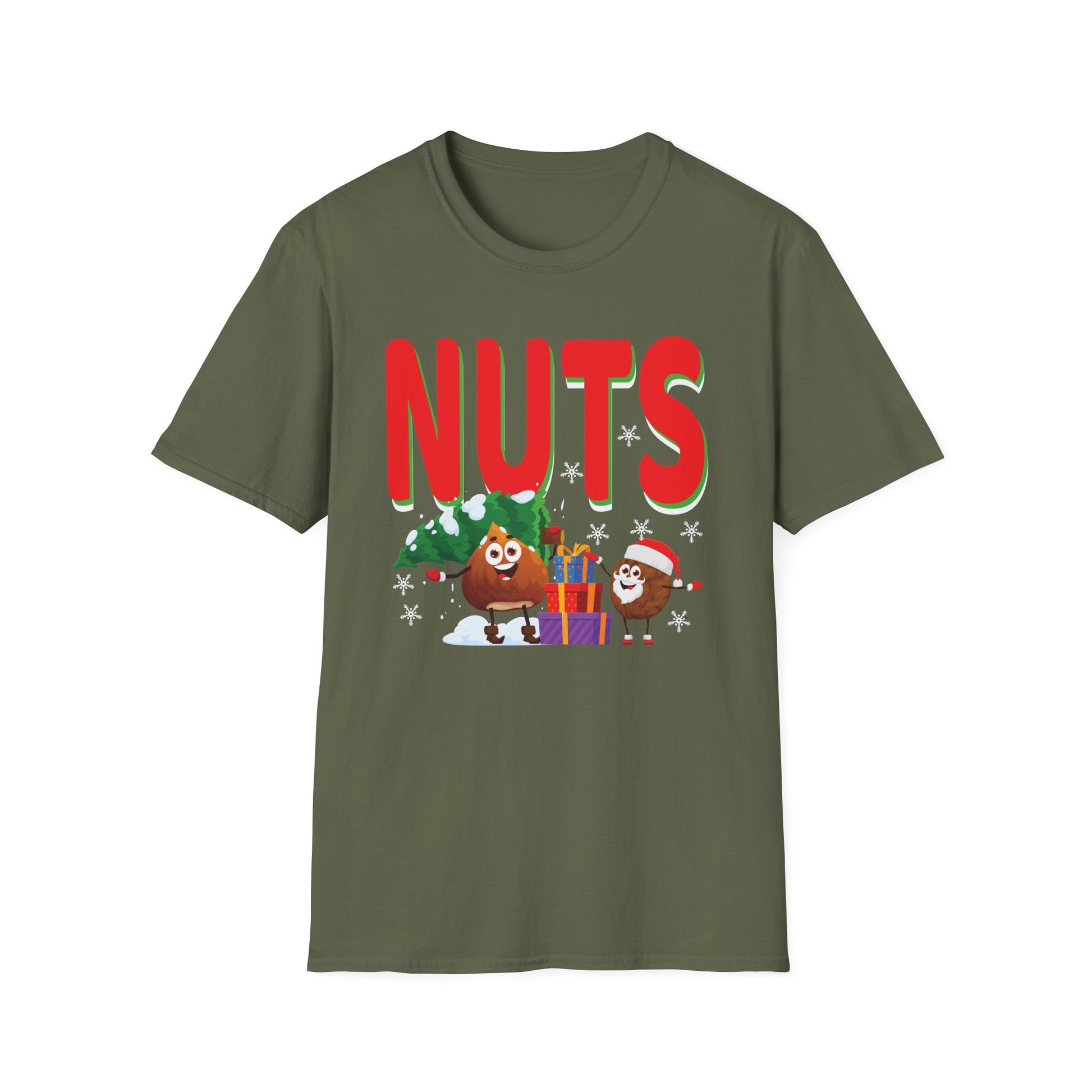 Chest Nuts Christmas1 Funny Couples Christmas Chestnuts Unisex T-Shirt