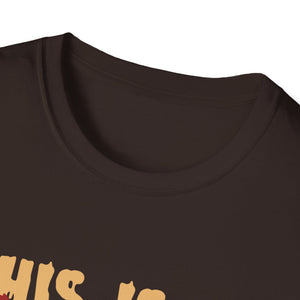 This Is My Scarecrow Costume T-Shirt — Cute Halloween Scarecrow Graphic Tee