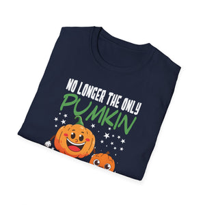 Pumpkin Patch Big Brother T-Shirt — 'No Longer the Only Pumpkin in the Patch' Fall Pregnancy Announcement Tee