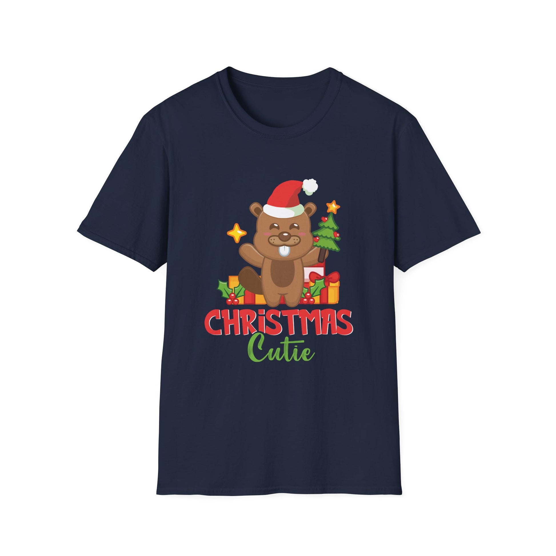 Beaver Christmas Cutie Beaver Christmas Unisex T-Shirt