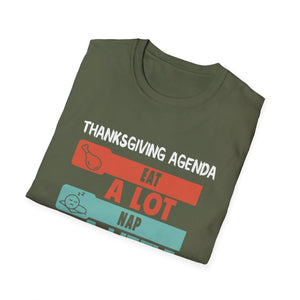 Thanksgiving Agenda T-Shirt — 