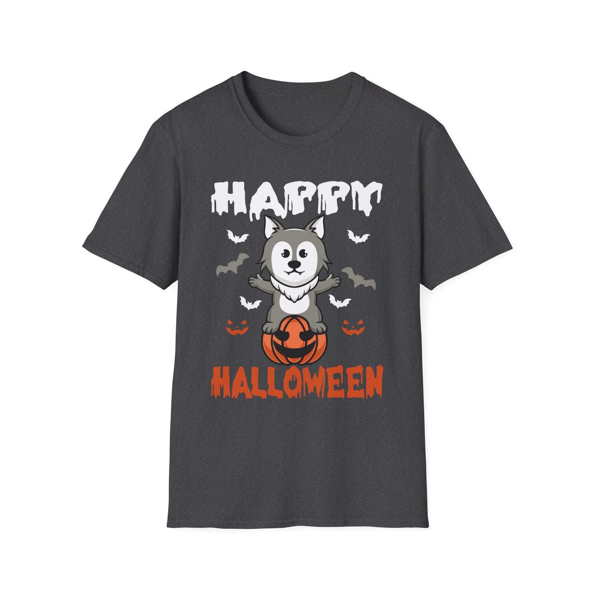Happy Halloween Scary Pumpkin Halloween Costume Ghost TeeUnisex Softstyle T-Shirt