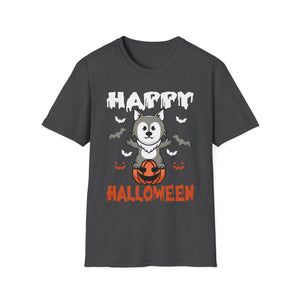 Happy Halloween Scary Pumpkin Halloween Costume Ghost TeeUnisex Softstyle T-Shirt