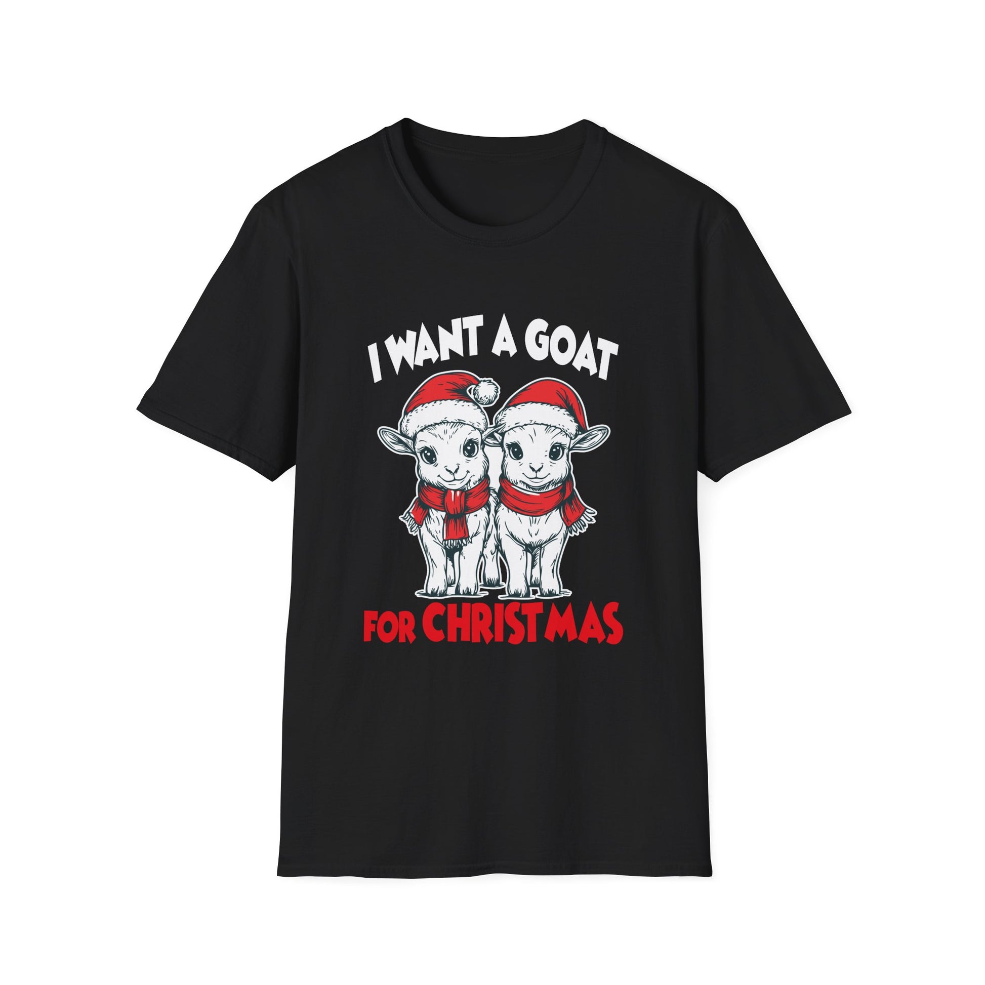 Christmas Goat Goats for All Christmas Goats Unisex T-Shirt