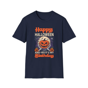 Halloween Birthday T-Shirt — 