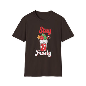 Christmas In July Stay Frosty Summer Hawaiian Christmas Unisex T-Shirt