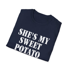 She's My Sweet Potato T-Shirt — Cute Couples/Family Matching Tee