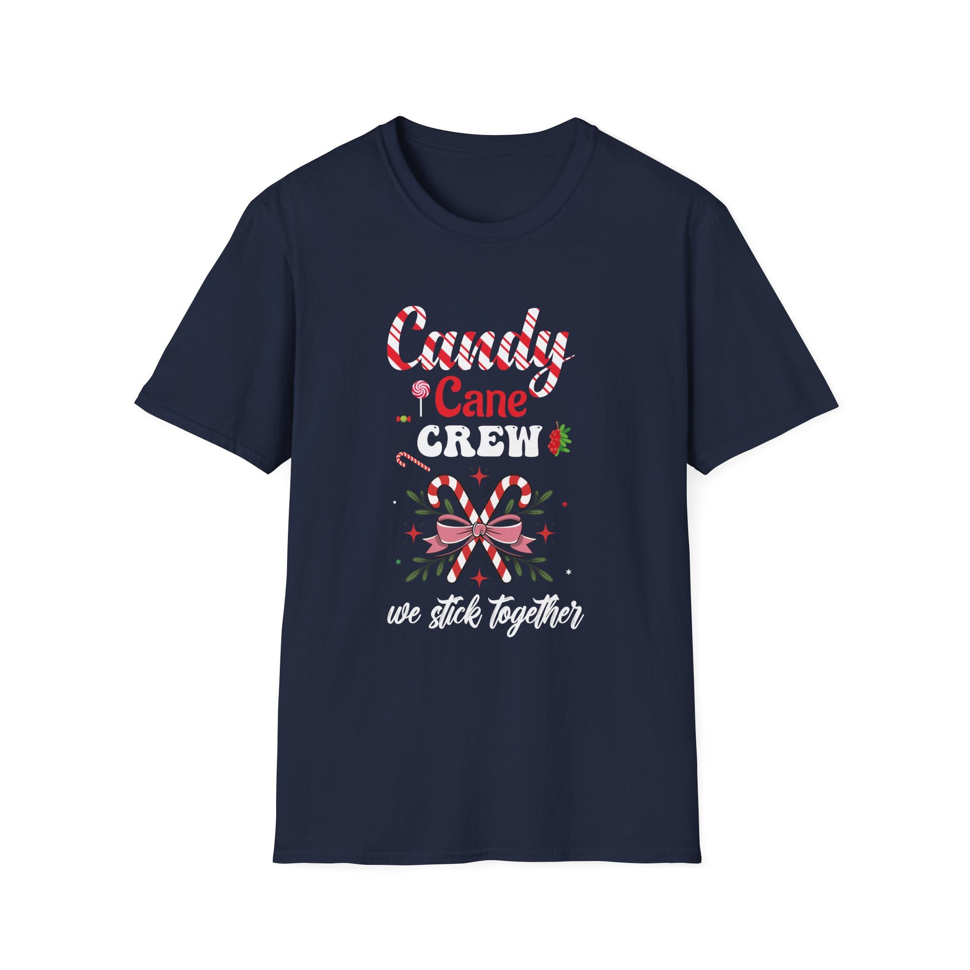 Christmas Candy Cane Heart Holiday Family Matching Pajama PJ T-Shirt