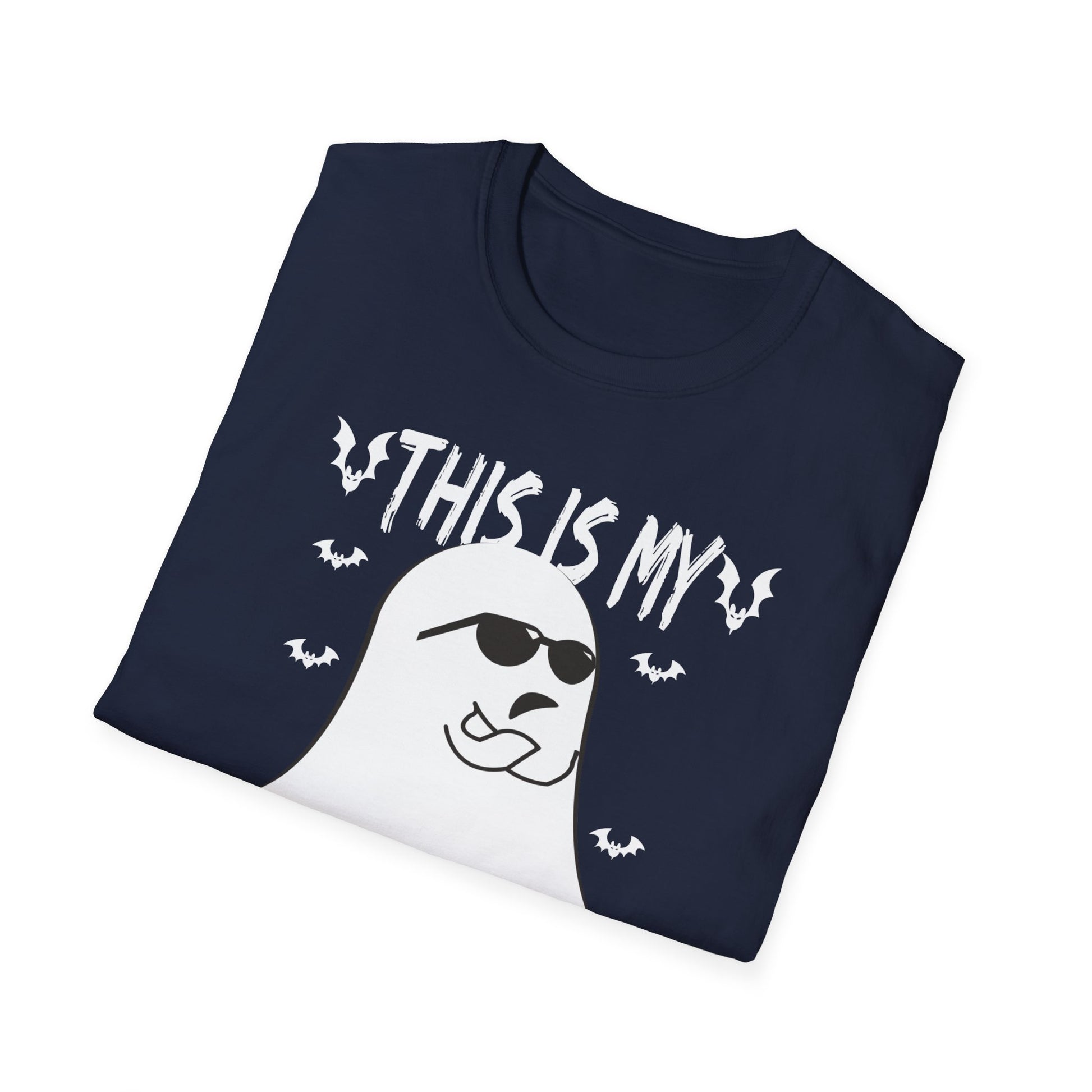 Halloween T-Shirt — "This Is My Halloween Shirt" Ghost Tee