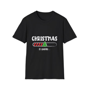 Christmas Is Loading T-Shirt – Holiday Progress Bar Funny Xmas Tee