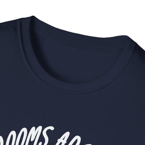 Witch Riding Horse T-Shirt – “Brooms Are For Amateurs” Retro Sunset Halloween Tee