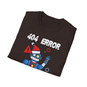 Anti Christmas Ugly Christmas 404 Error Christmas Unisex T-Shirt