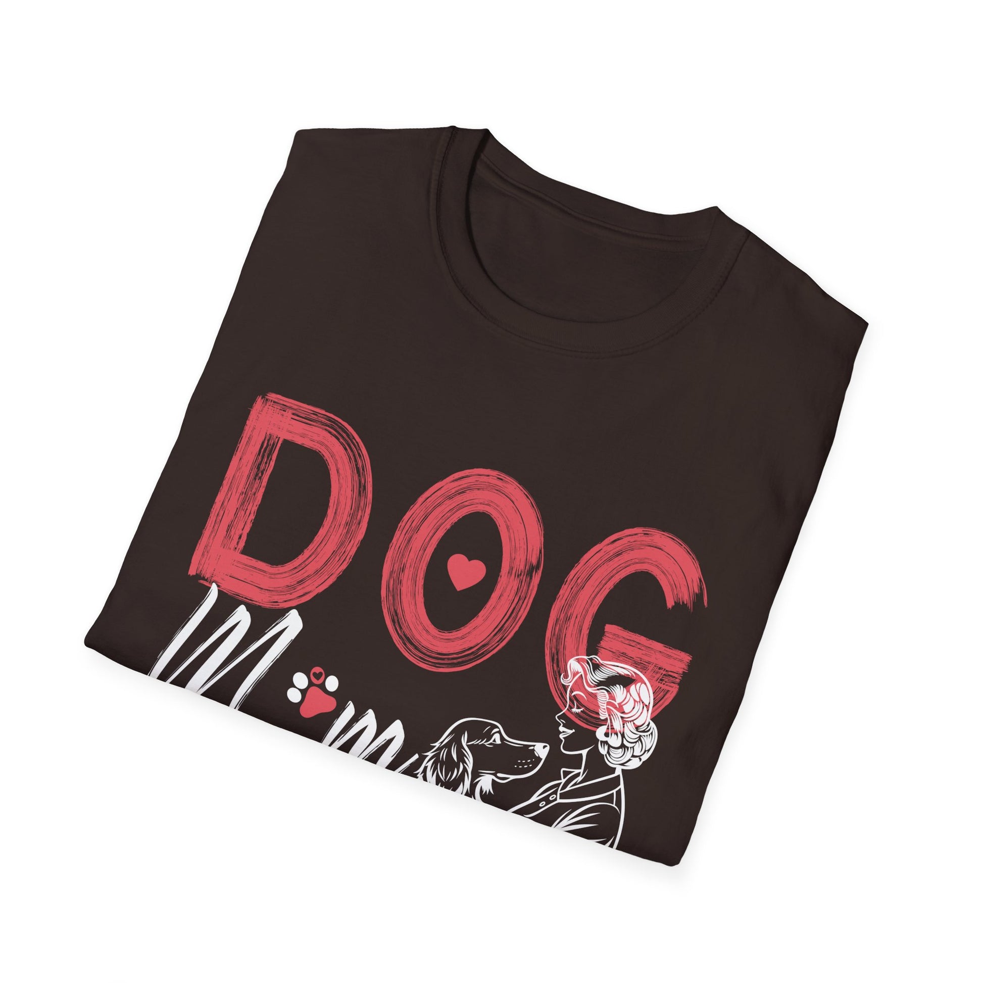 Dog Mom Fur Life Mothers day Pet Owner Gifts Wife Cute Women Unisex T-Shirt