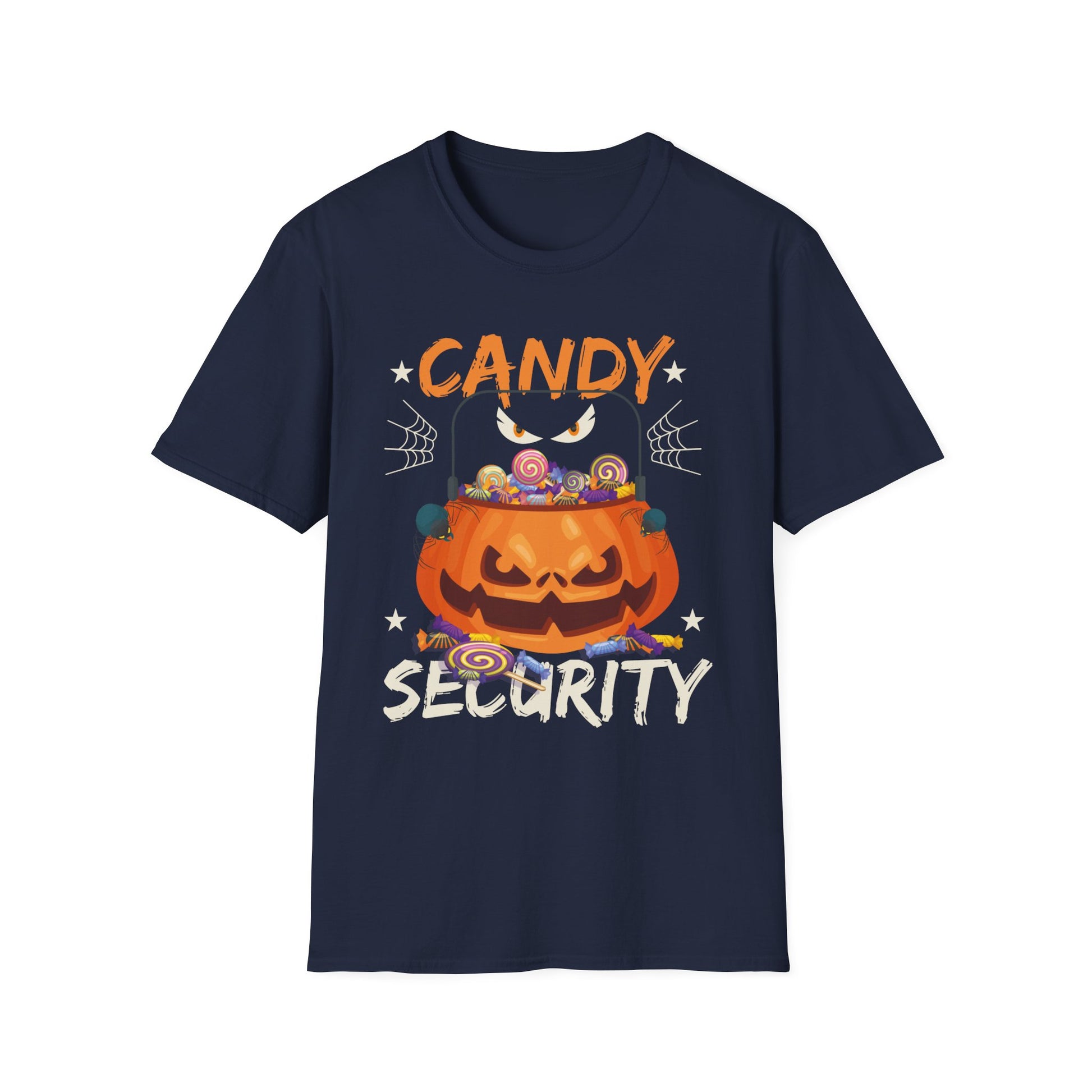 Candy Security _ Halloween Apparel Funny Halloween Tee Unisex Softstyle T-Shirt