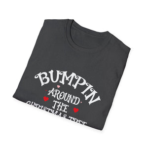 Bumping Around the Christmas Tree Christmas Pregnancy Unisex T-Shirt
