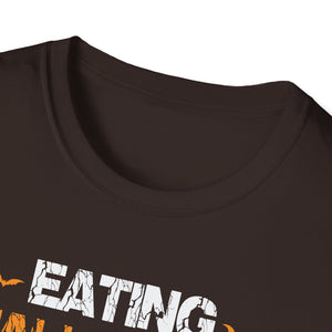 Halloween Candy Pumpkin T-Shirt — 'Eating Halloween Candy for 2' Maternity Tee
