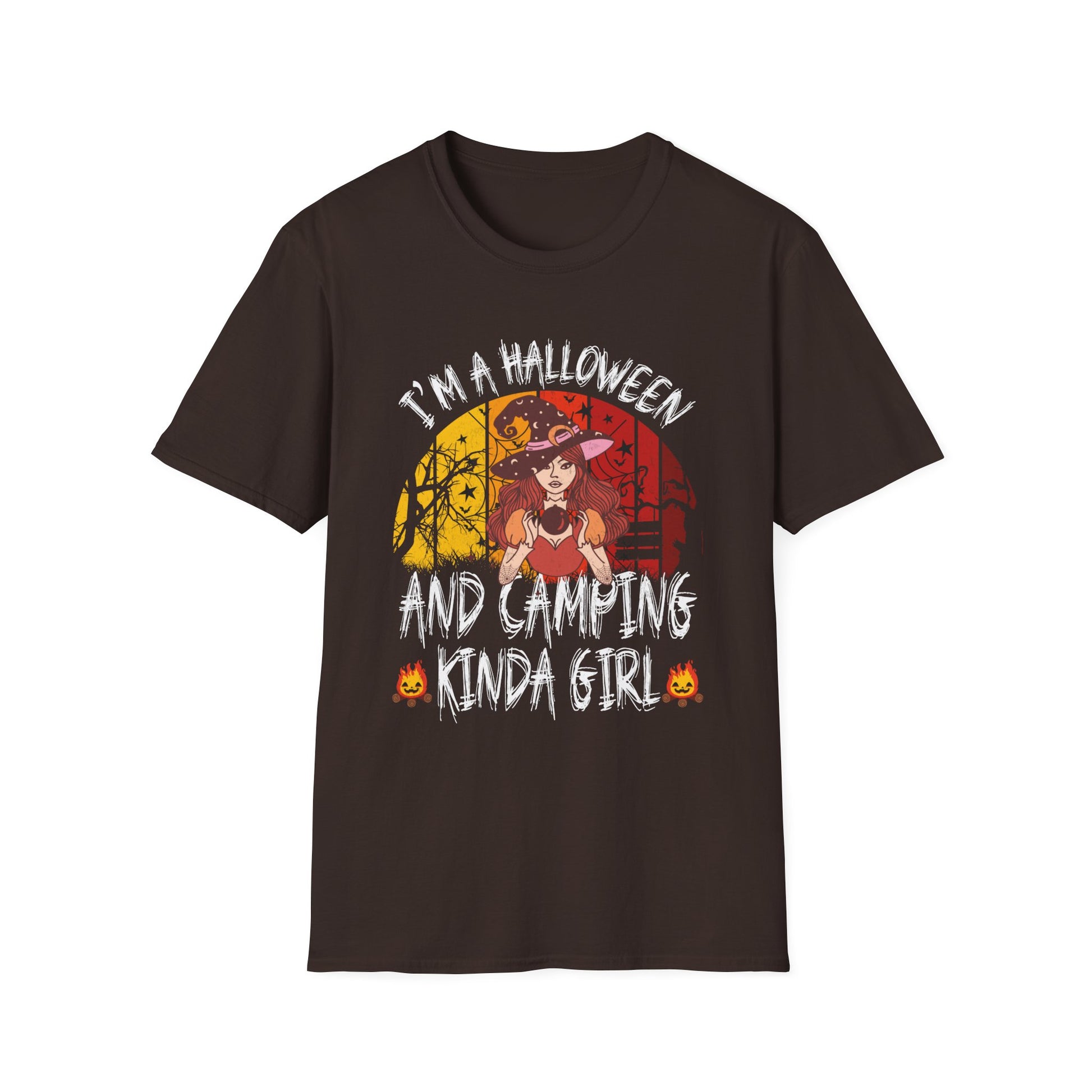 Halloween & Camping Kinda Girl T-Shirt