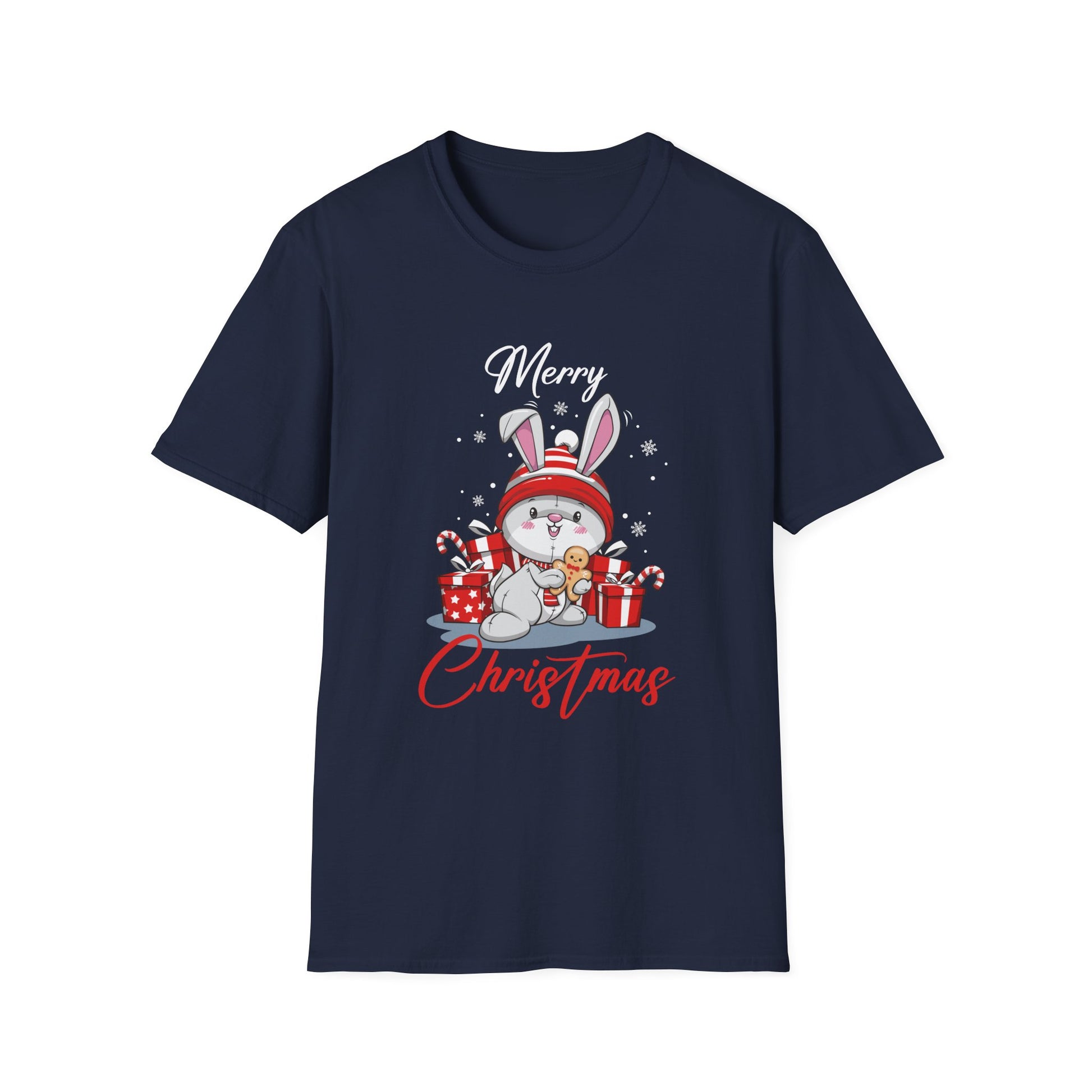 Christmas Bunny  Sweet Christmas Animals  Rabbit Unisex T-Shirt