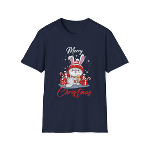 Christmas Bunny  Sweet Christmas Animals  Rabbit Unisex T-Shirt