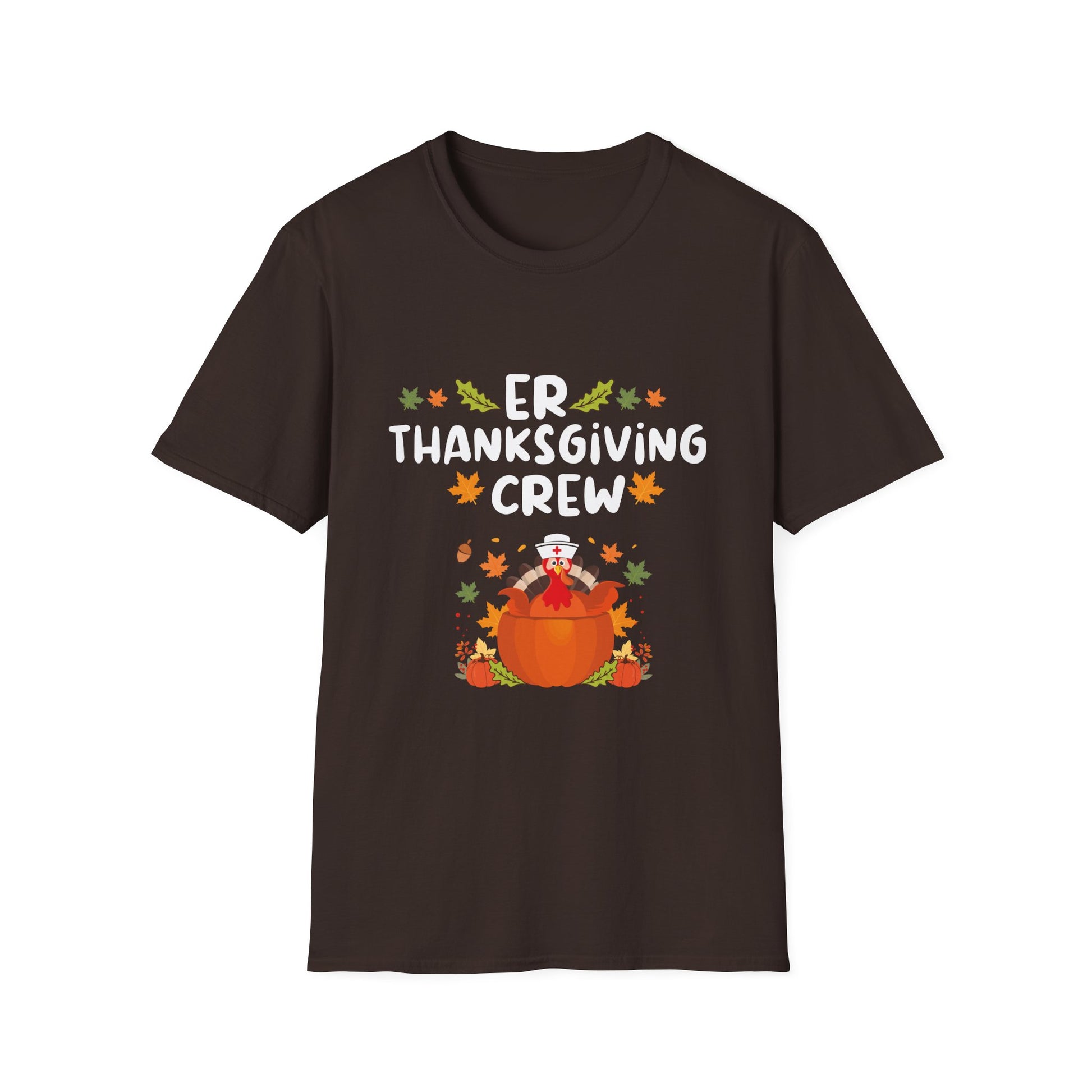 ER Thanksgiving Crew T-Shirt – Funny Nurse/Doctor Thanksgiving Medical Staff Tee  Unisex T-Shirt