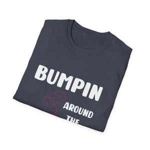 Bumping Around the Christmas Tree Christmas Pregnancy Unisex T-Shirt
