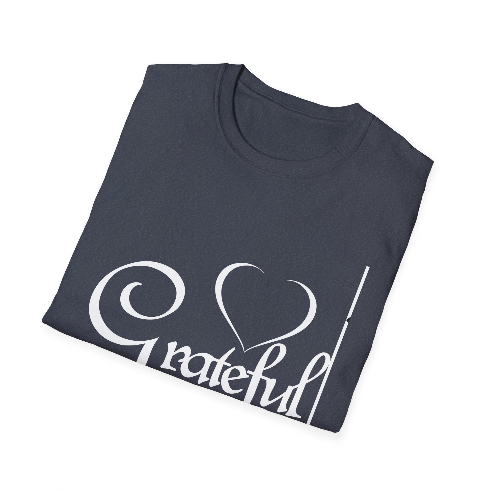 Grateful Heart T-Shirt — Inspirational Thankful Graphic Tee