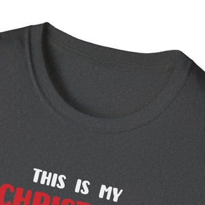 Cat Lover This Is My Christmas Pajama Shirt Christmas Unisex T-Shirt