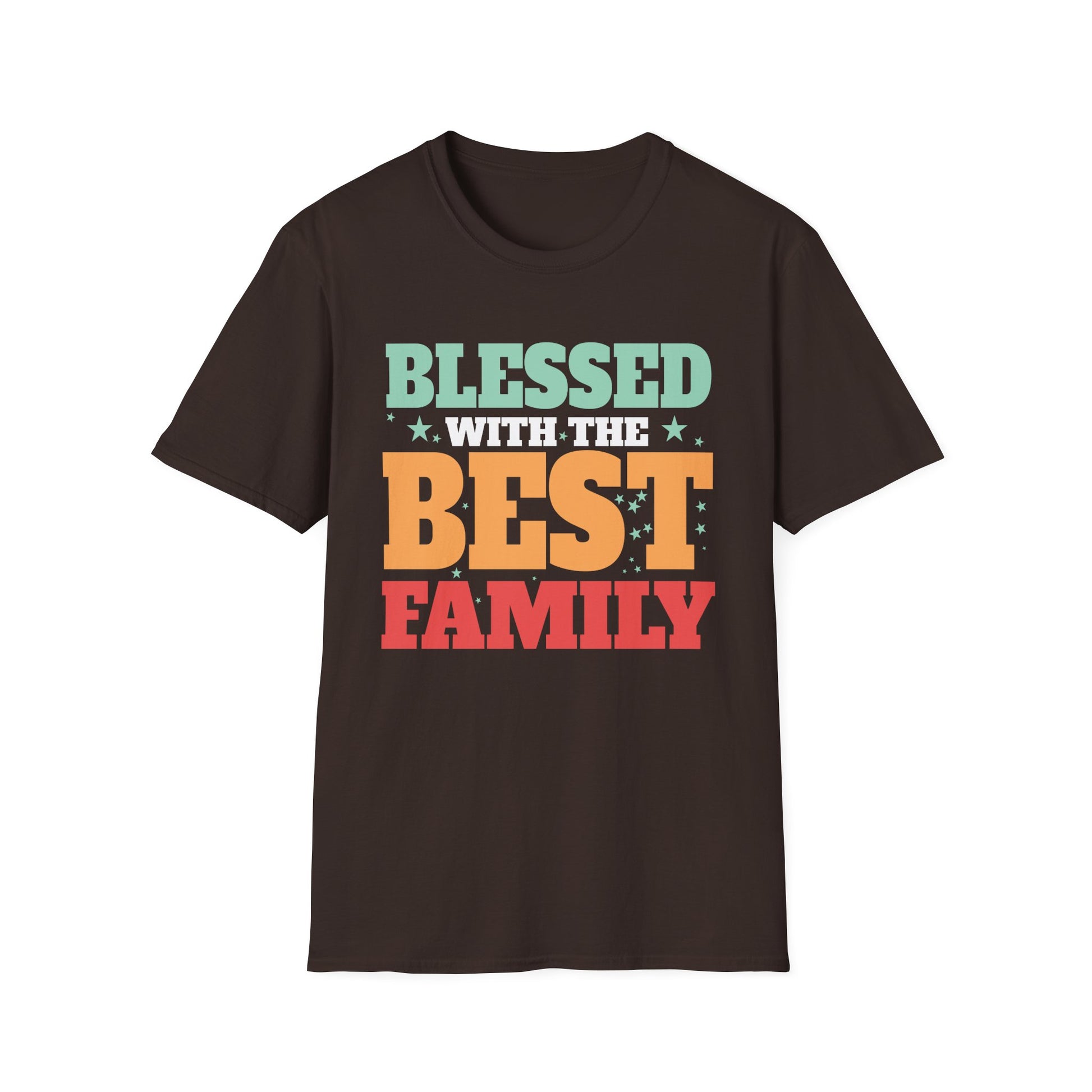 Blessed With The Best Family T-Shirt — Retro Family Pride Tee