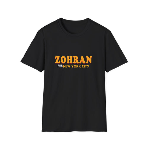 Zohran For New York City T-Shirt — NYC Supporter Tee