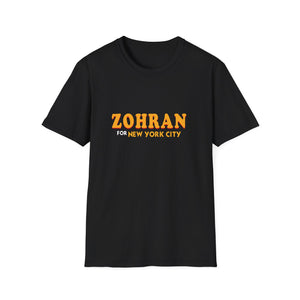 Zohran For New York City T-Shirt — NYC Supporter Tee