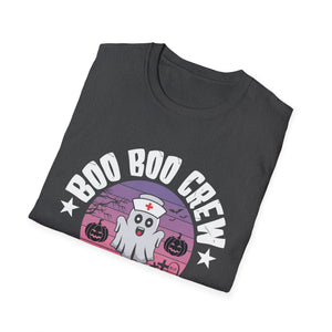 Boo Boo Crew Peds Nurse T-Shirt — Halloween Pediatric Nurse Tee