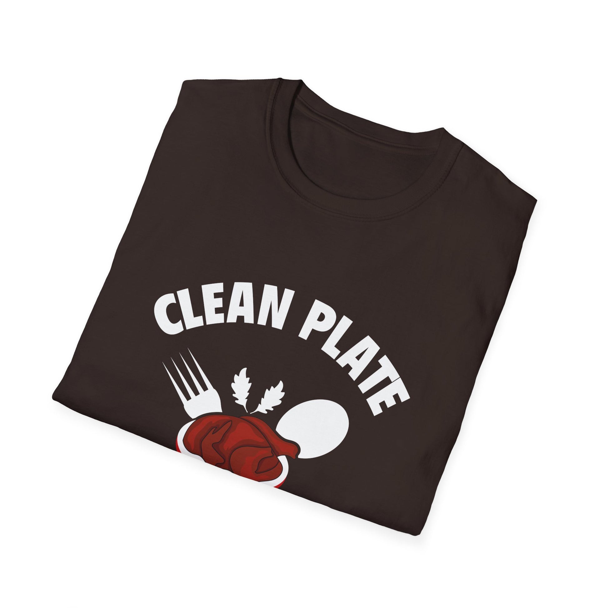 Clean Plate Club T-Shirt — Funny Eating & Foodie Tee  Unisex T-Shirt