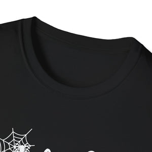 Creep It Real Skateboarding Ghost Halloween T-Shirt