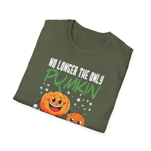 Pumpkin Patch Big Brother T-Shirt — 'No Longer the Only Pumpkin in the Patch' Fall Pregnancy Announcement Tee
