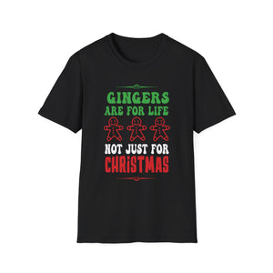 Gingers Are for Life  Funny Gingerbread Christmas Unisex T-Shirt