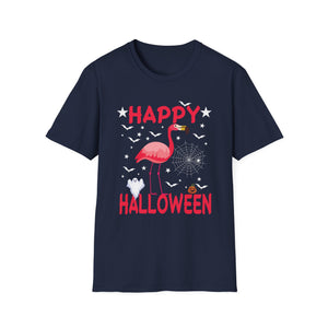 Happy Halloween Flamingo T-Shirt — Cute Pink Flamingo Halloween Tee