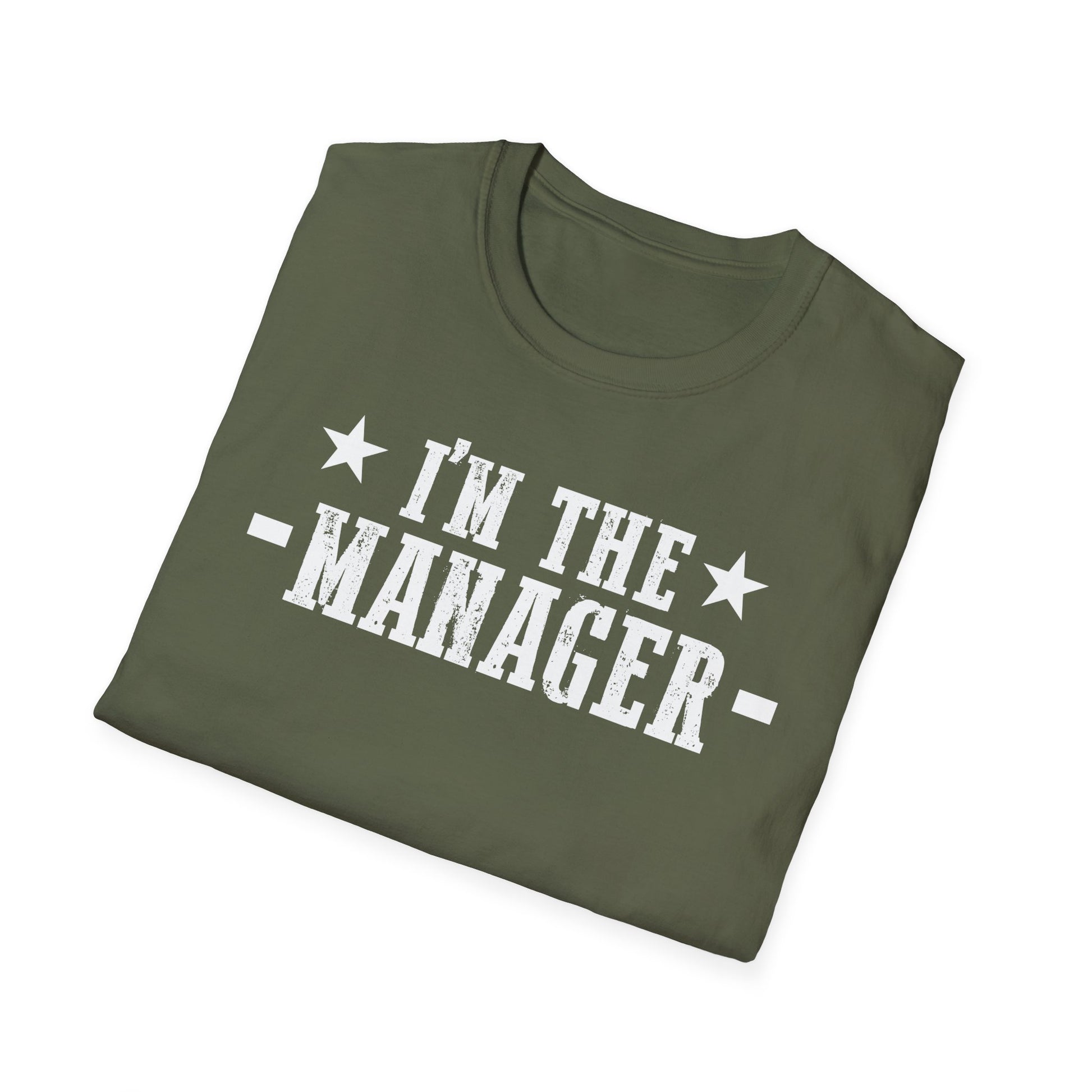 Manager T-Shirt – "I’m The Manager" Funny Work Boss Tee