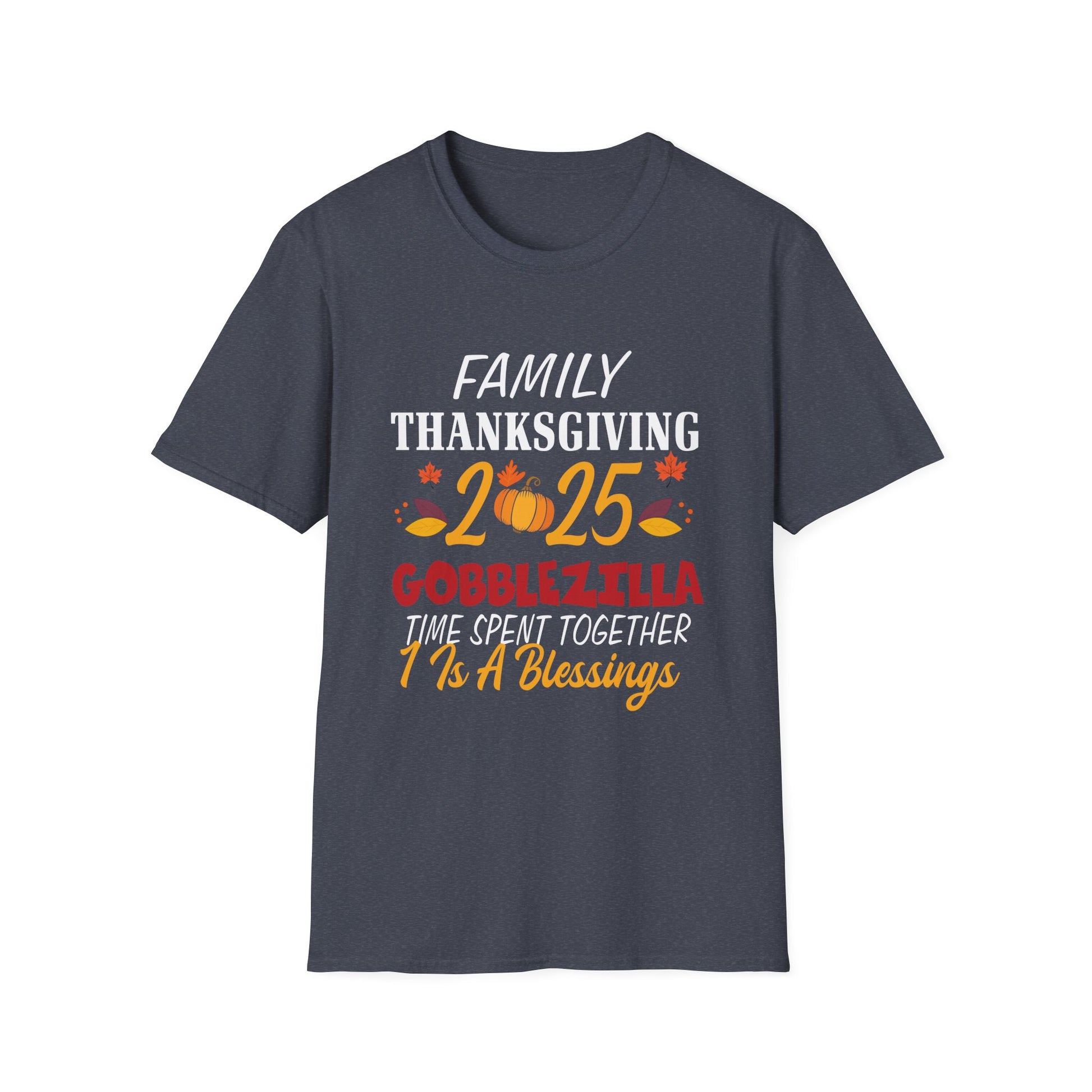 Thanksgiving Family T-Shirt | Gobblezilla 2025