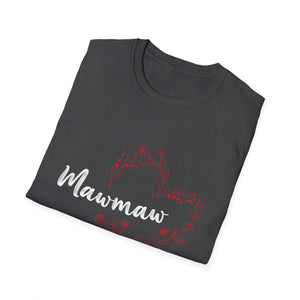 Womens Mawmaw Gift Grandma Christmas Mother_s Day Unisex T-Shirt
