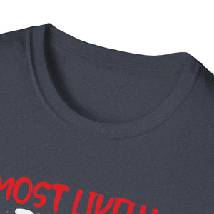 Most Likely To Play Video Game Family Matching Christmas Unisex T-Shirt
