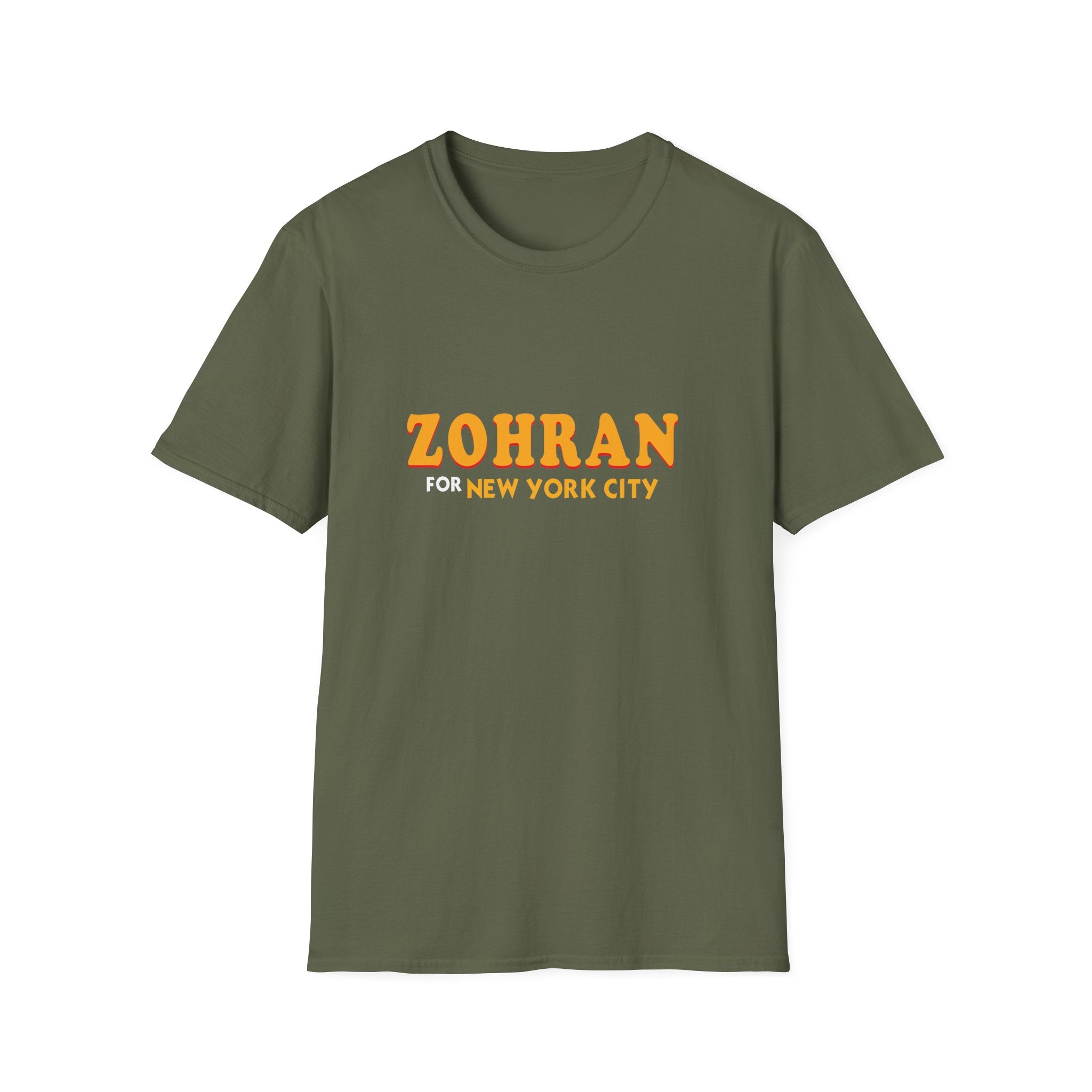 Zohran For New York City T-Shirt — NYC Supporter Tee