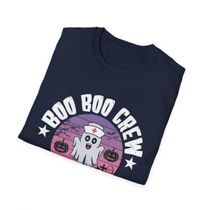 Boo Boo Crew Peds Nurse T-Shirt — Halloween Pediatric Nurse Tee