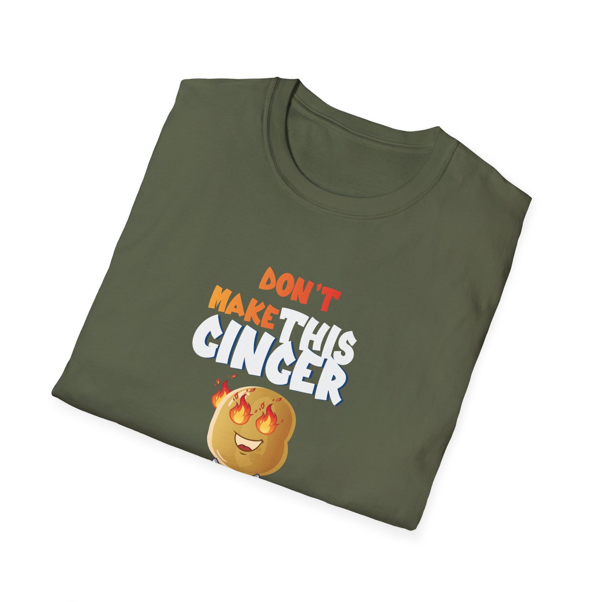 Don_t Make This Ginger Snap Redhead Gift Christmas Unisex T-Shirt