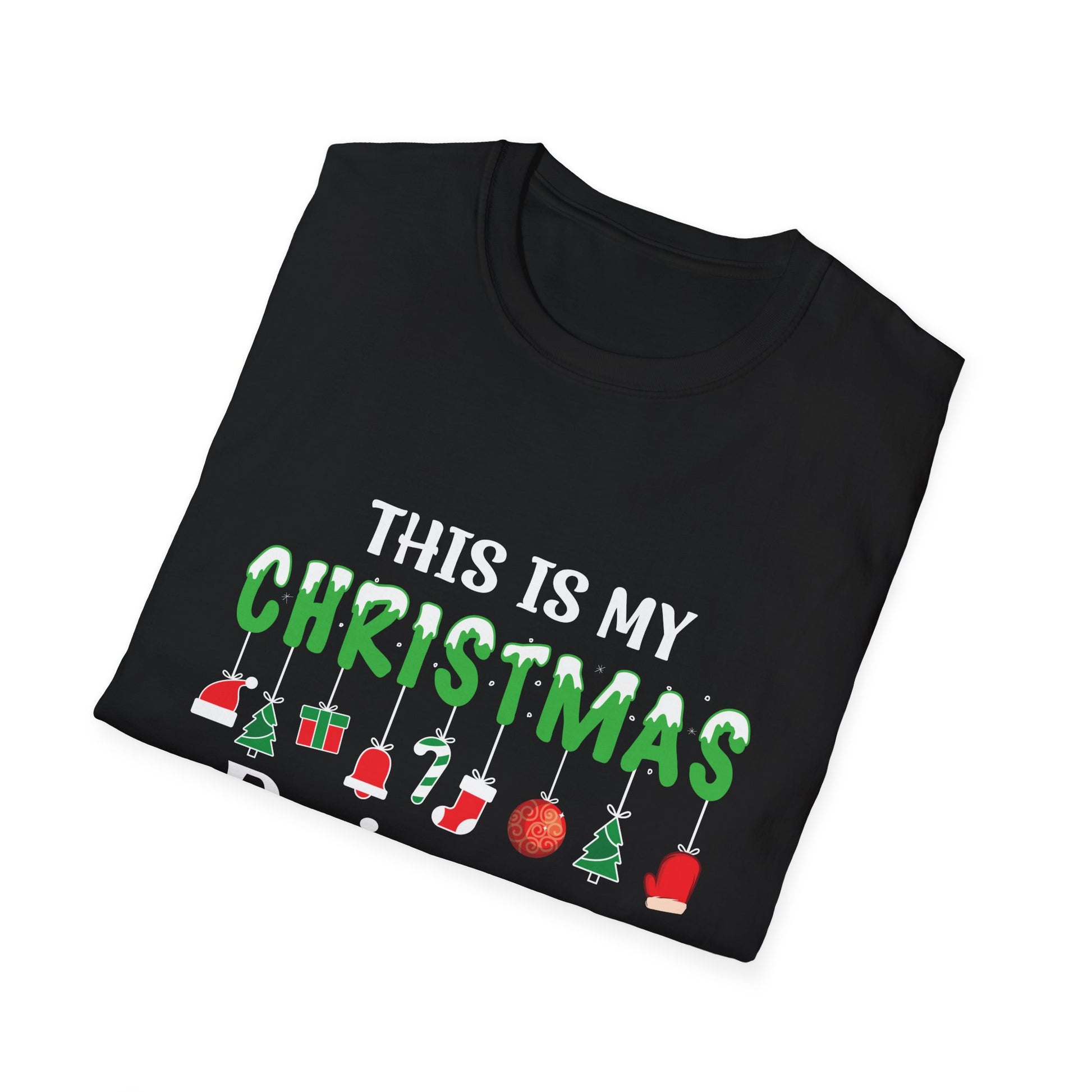 Christmas Pajama Shirt T‑Shirt — "This Is My Christmas Pajama Shirt" Holiday Tee