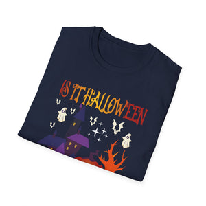 Is It Halloween Yet Halfway to Halloween Tee Unisex Softstyle T-Shirt