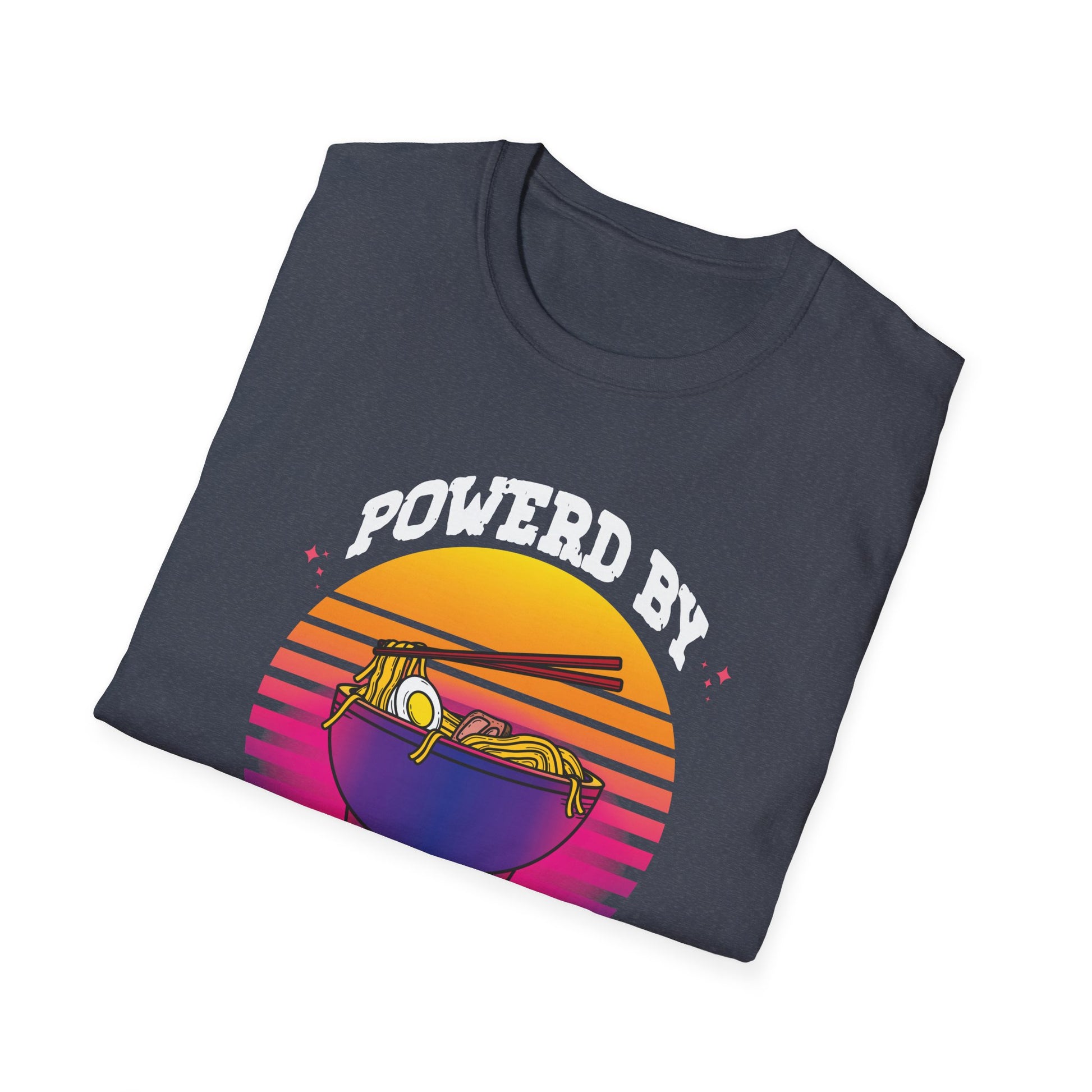 Powered by K-pop and Ramen Kpop Merch Merchandise Unisex T-Shirt