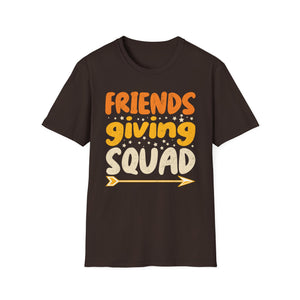 Friendsgiving Squad T-Shirt — Thanksgiving Party Tee